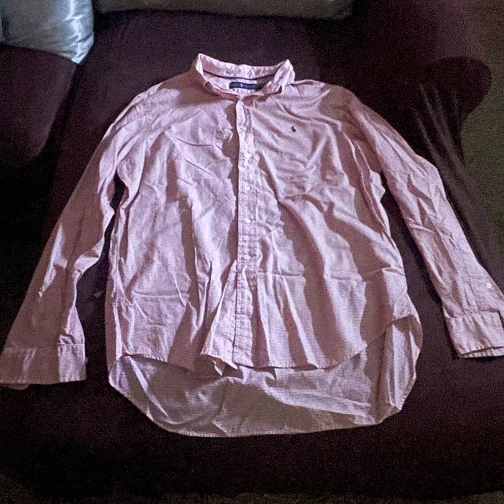 Hardly worn Ralph Loren Oxford dress shirt